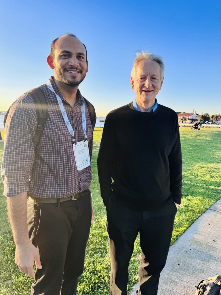 Photo with Geoffrey Hinton