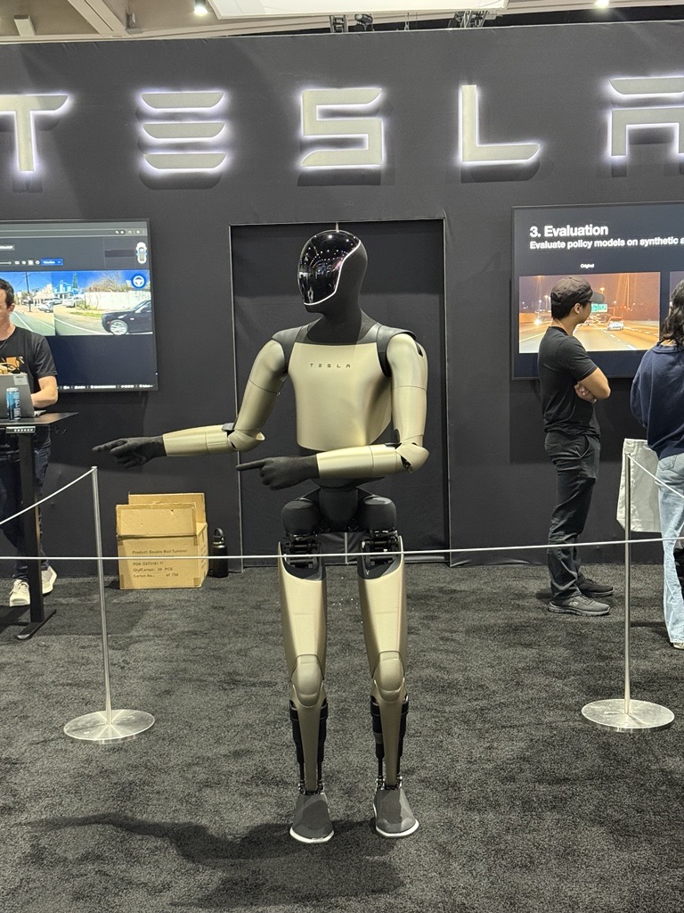 Tesla exhibit at NeurIPS
